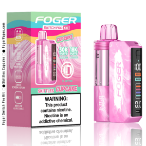 Foger Skittles Cupcake